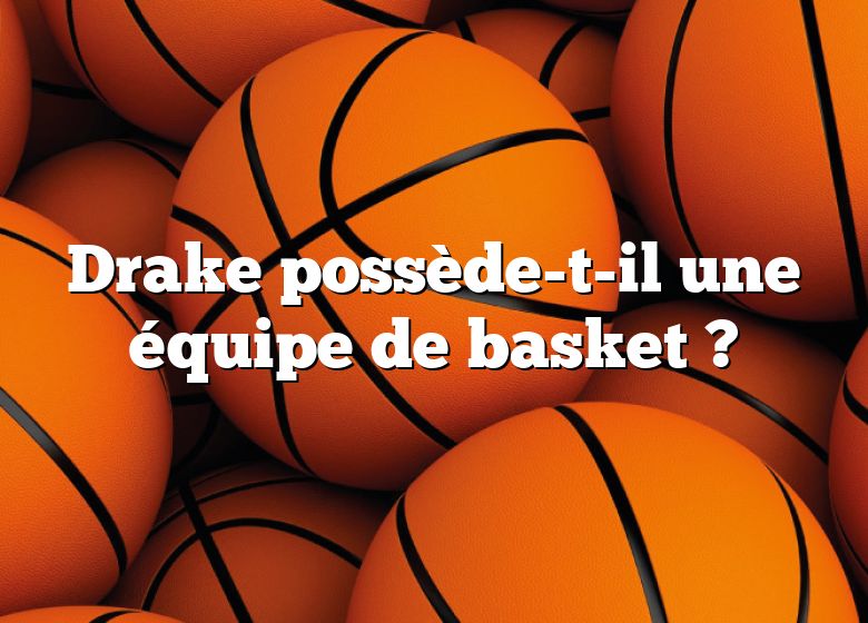 Drake possède-t-il une équipe de basket ?